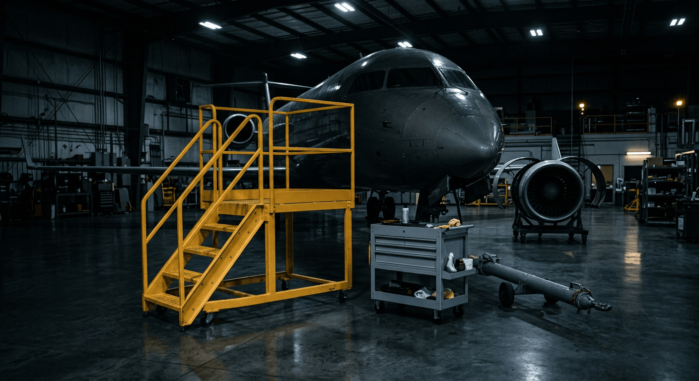 Aerospace powder coating applications