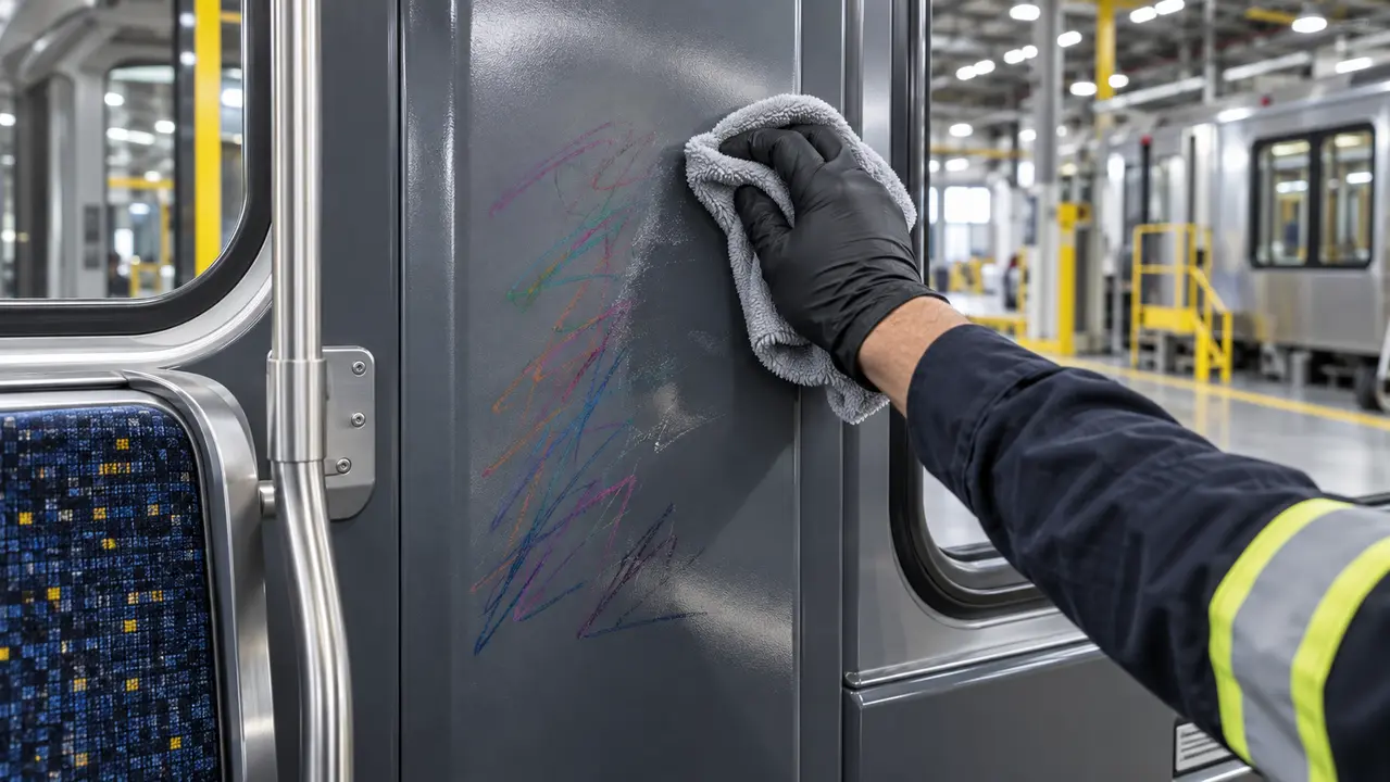 Industrial finishing applications for Anti-Graffiti Coating