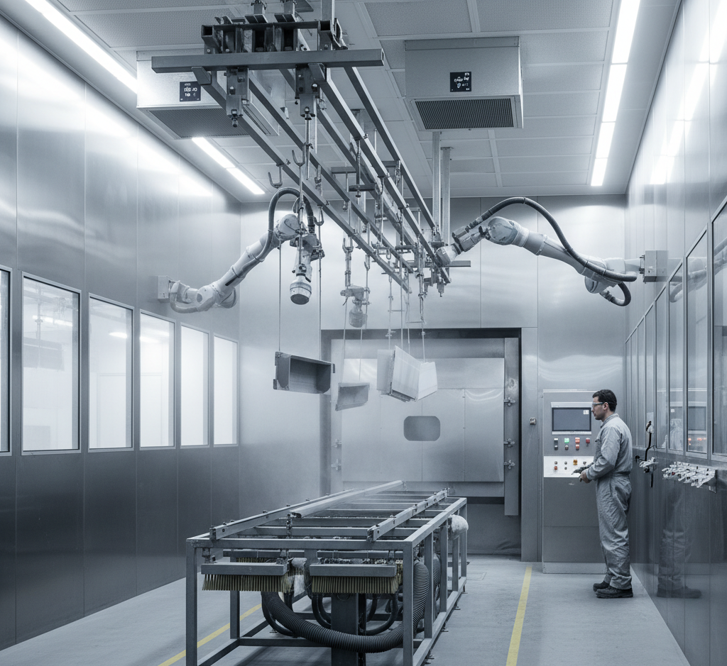 Automated Powder Coating
