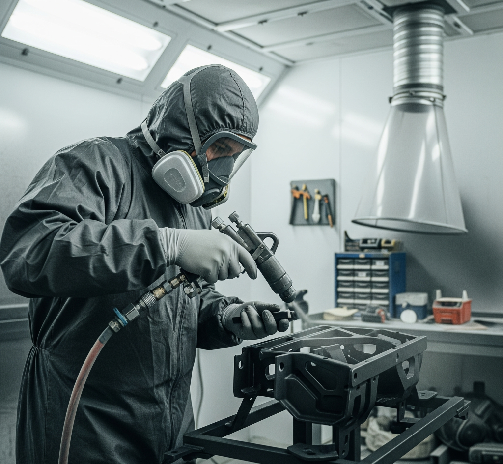 powder coating for military