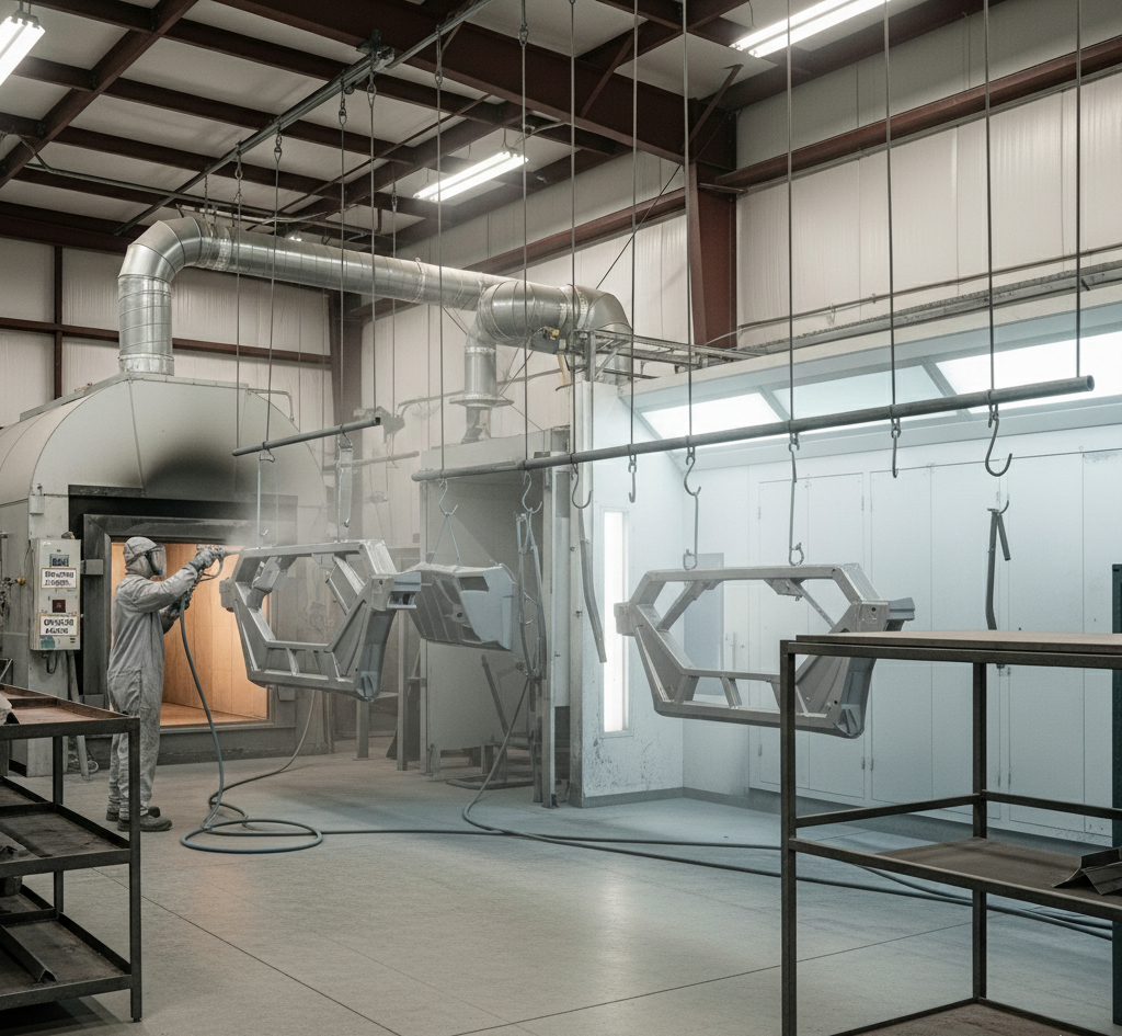 Powder coating in Chicago