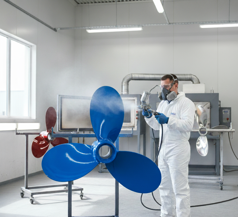 Marine powder coating